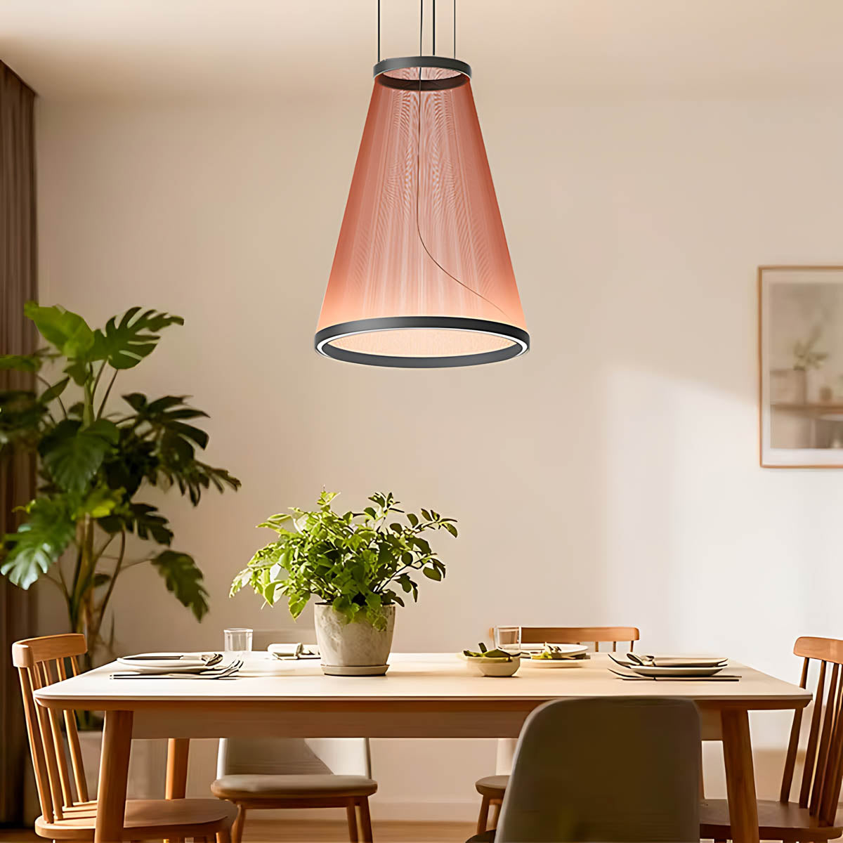 Fennel Span Rope Chandelier — gallery image 2