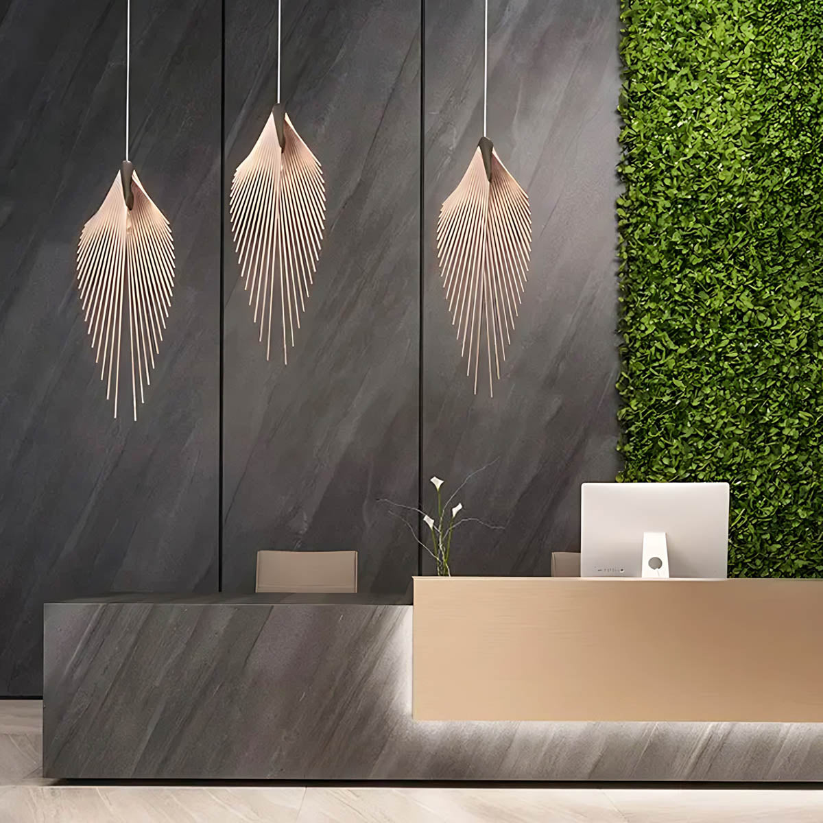 Fielding Span Aluminum Pendant Light — gallery image 3