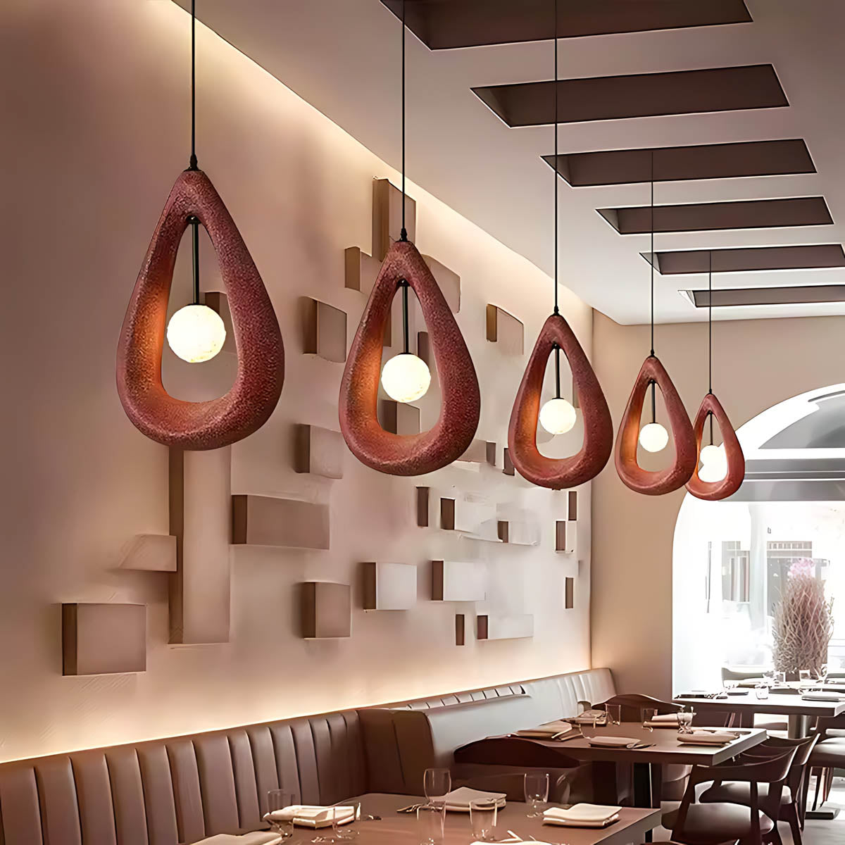 Wickham Span Metal Pendant Light — gallery image 3