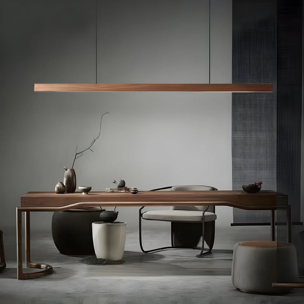 Pemberley Span Wood Pendant Light — Open Box — gallery image 4