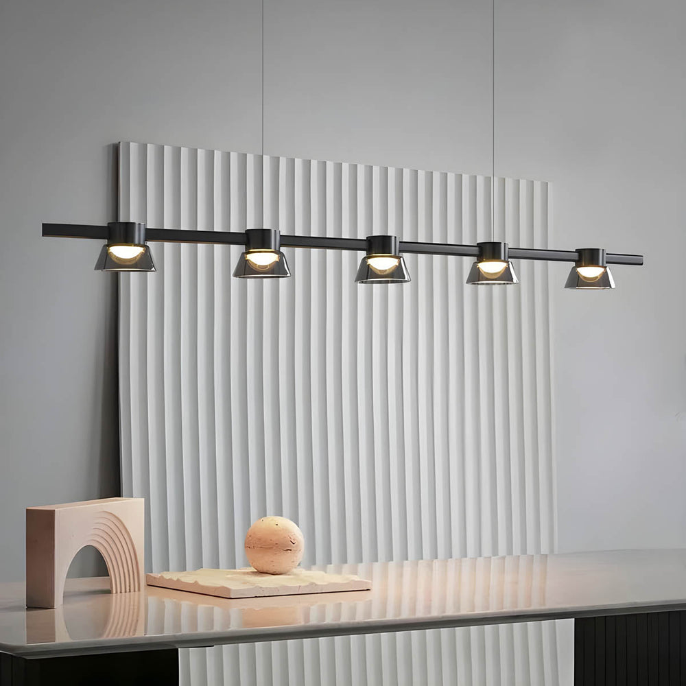 Briarley Cove Glass Chandelier — gallery image 4