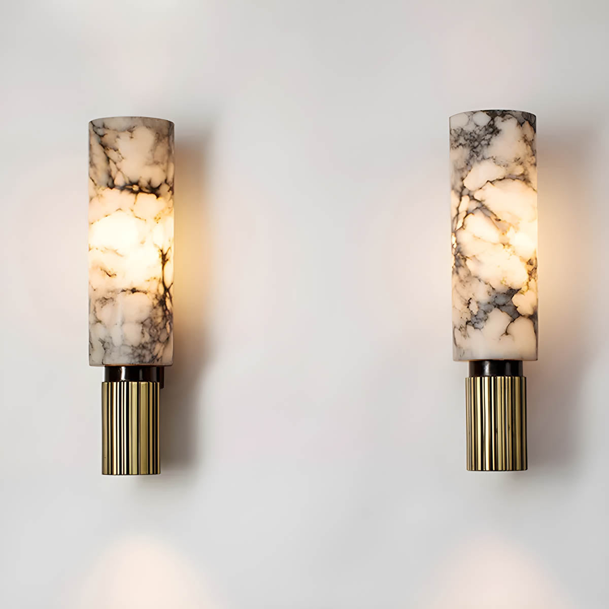 Norwood Cove Marble Wall Sconce — gallery image 2