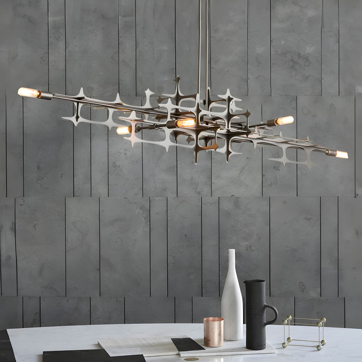 Sherwood Cove Iron Chandelier — gallery image 3