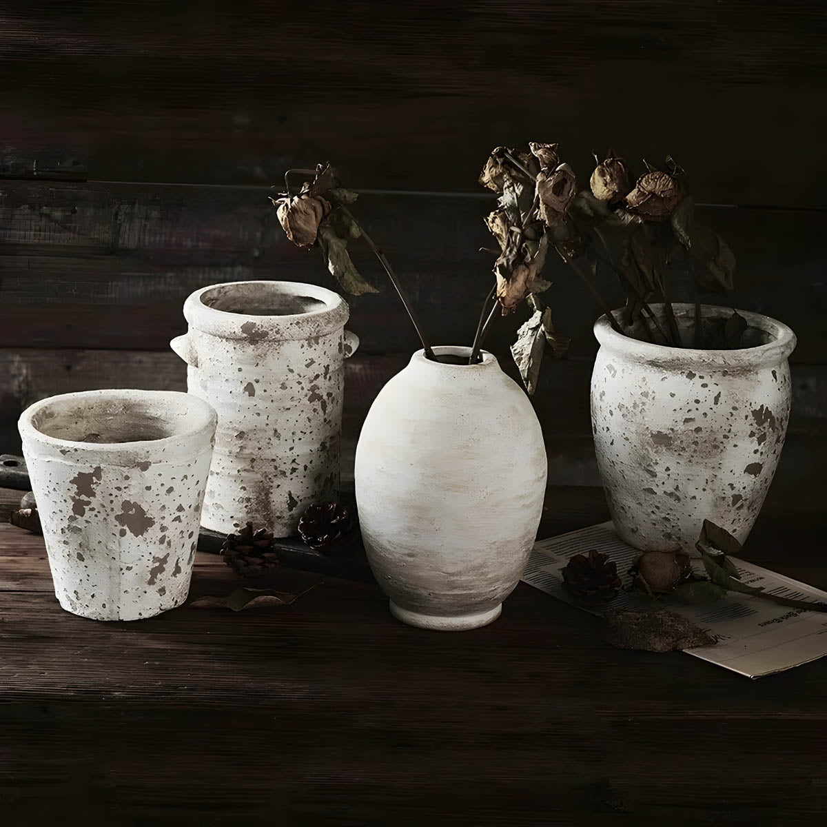 Chestnut Reach Ceramic Vase — gallery image 3