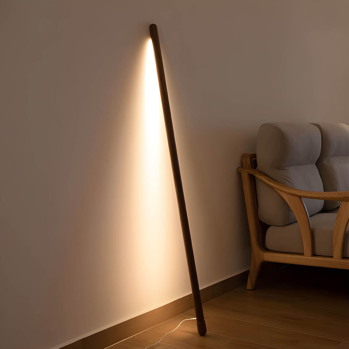 Westcott Reach Wood Floor Lamp — gallery image 3