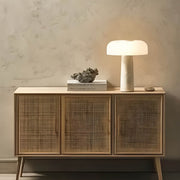 Woodford Reach Marble Dome Table Lamp — gallery image 2