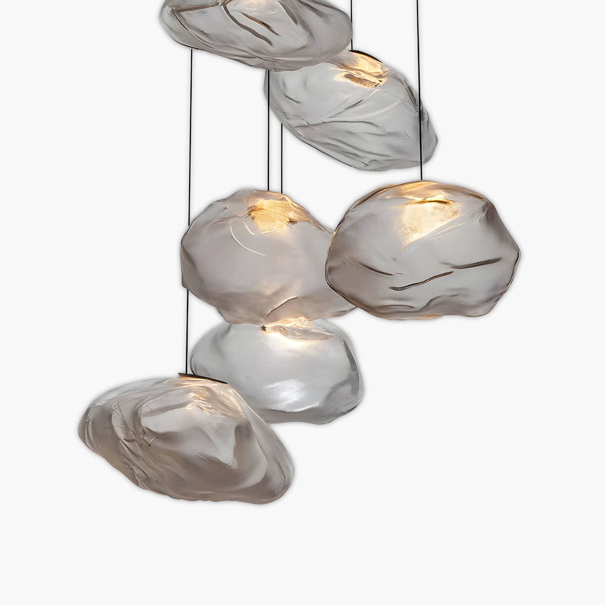 Alder Form Glass Pendant Light — gallery image 1