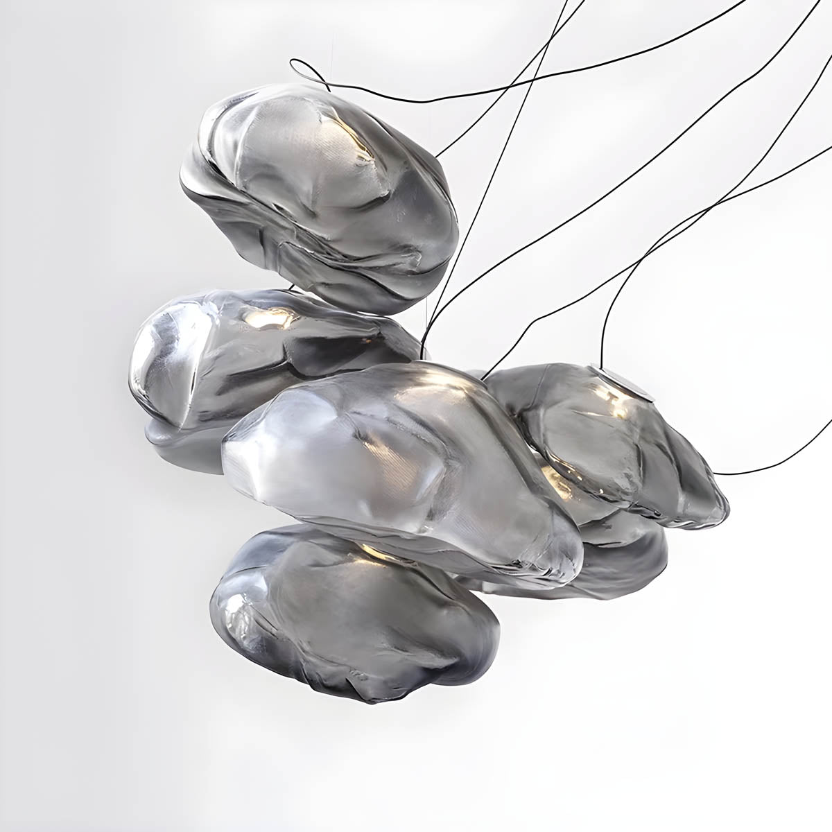 Alder Form Glass Pendant Light — gallery image 6