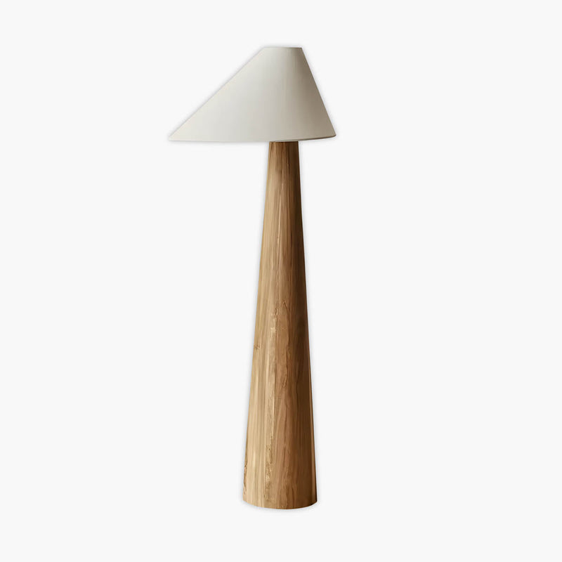 Bracken Form Wood Floor Lamp — gallery image 1