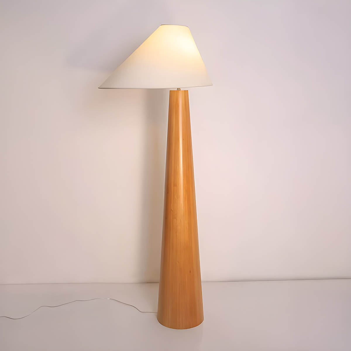 Bracken Form Wood Floor Lamp — gallery image 8