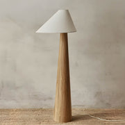 Bracken Form Wood Floor Lamp — gallery image 5
