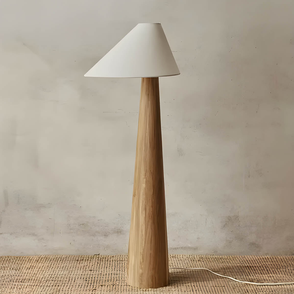 Bracken Form Wood Floor Lamp — gallery image 5