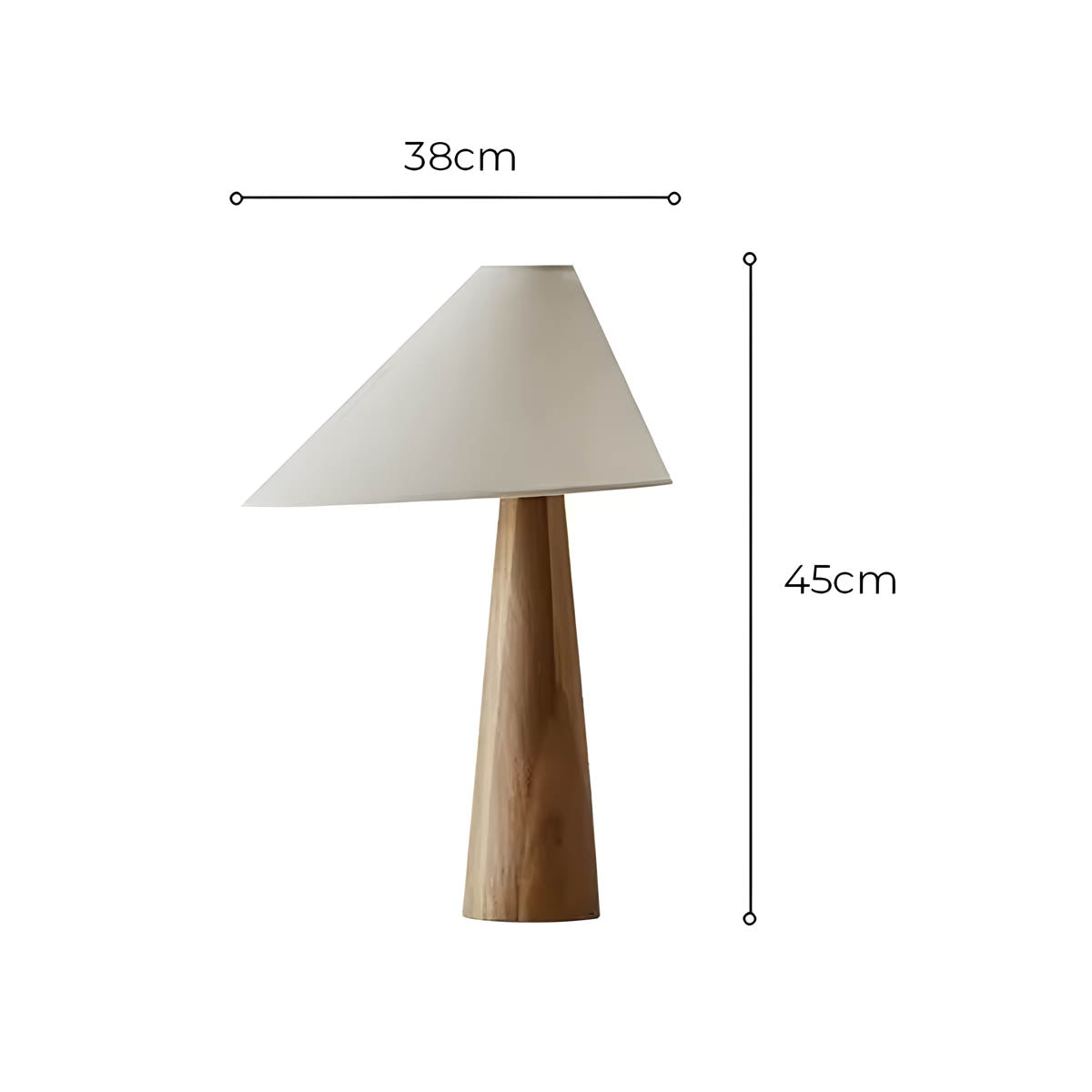 Bracken Form Wood Floor Lamp — gallery image 13