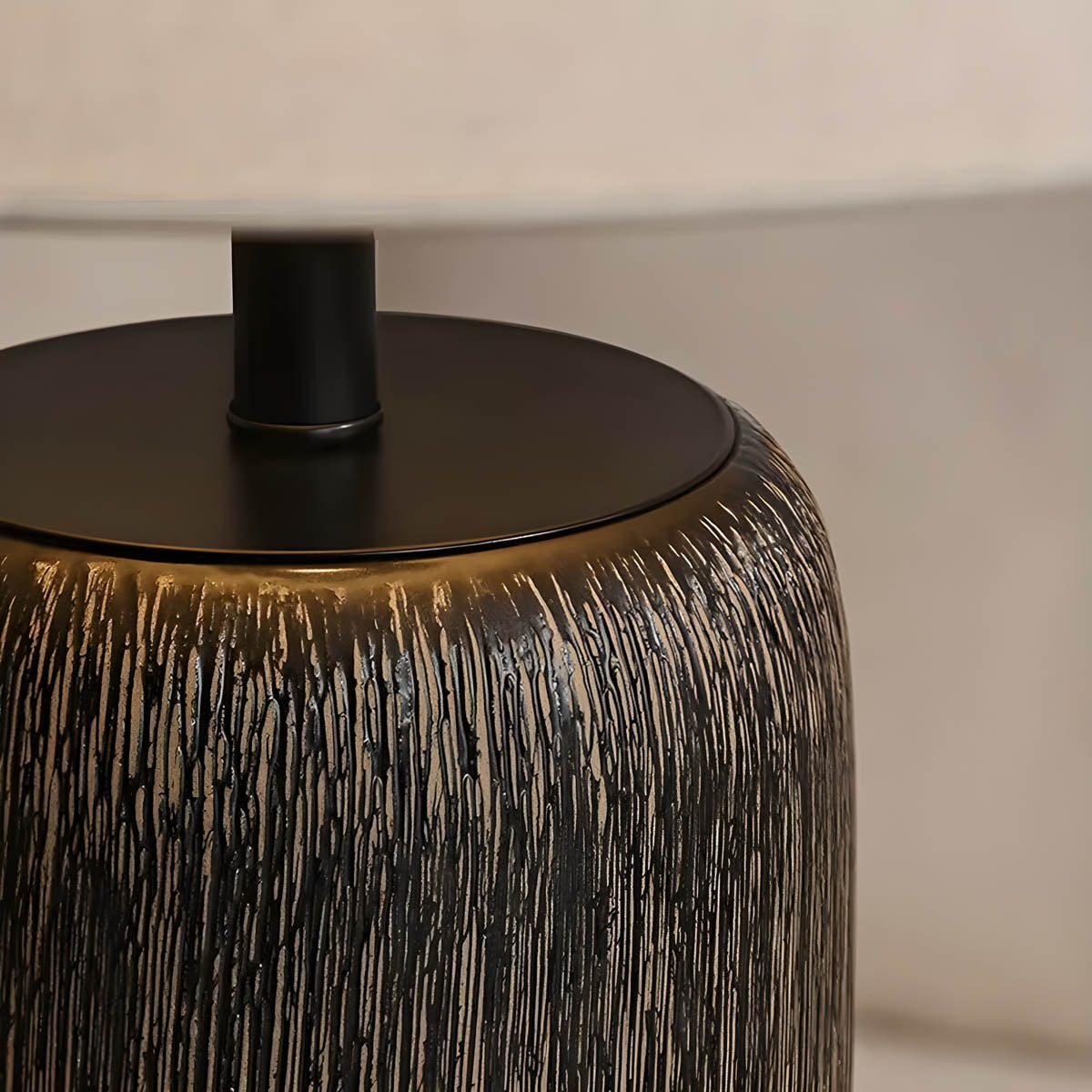 Cedar Form Ceramic Floor Lamp — gallery image 7