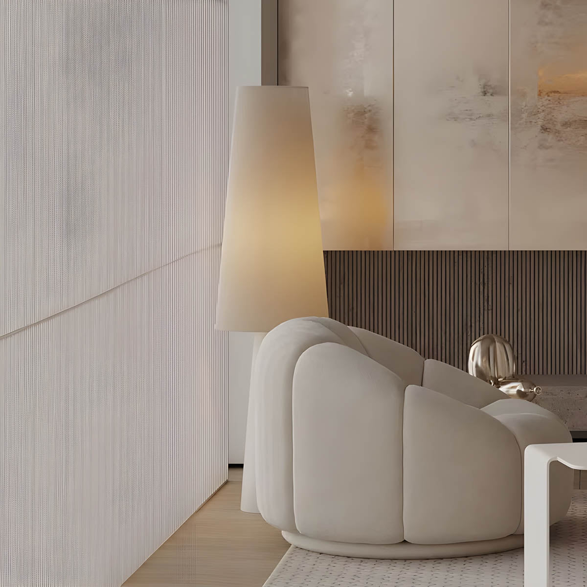 Hollis Form Metal Floor Lamp — gallery image 5