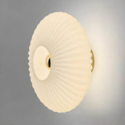 Rowan Form Glass Pleated Wall Sconce — gallery image 13