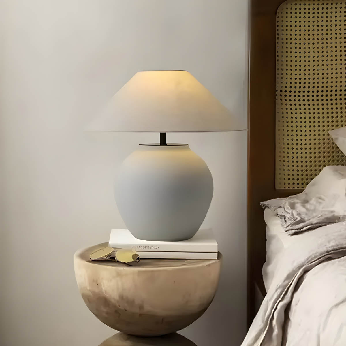 Juniper Form Ceramic Table Lamp — gallery image 2
