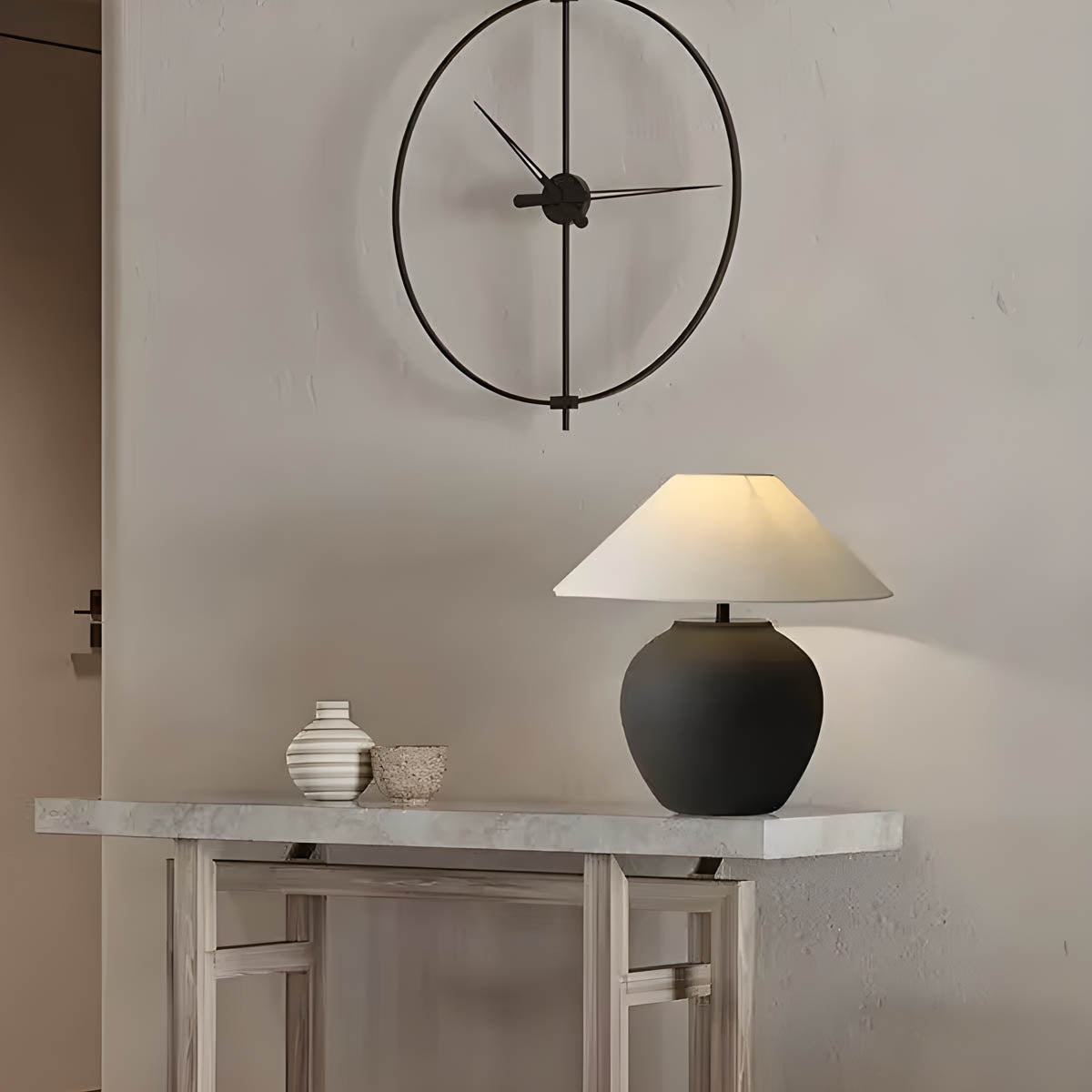 Juniper Form Ceramic Table Lamp — gallery image 8