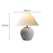 Juniper Form Ceramic Table Lamp — gallery image 14