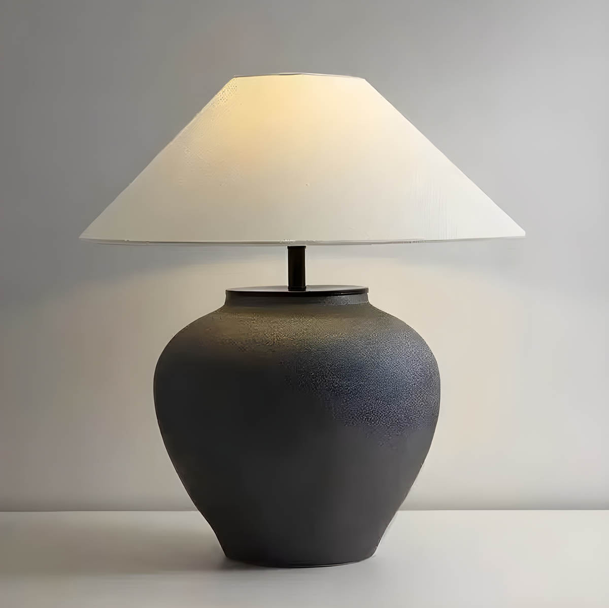 Juniper Form Ceramic Table Lamp — gallery image 3