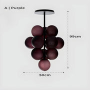 Wren Form Glass Chandelier — gallery image 9