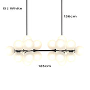 Wren Form Glass Chandelier — gallery image 11