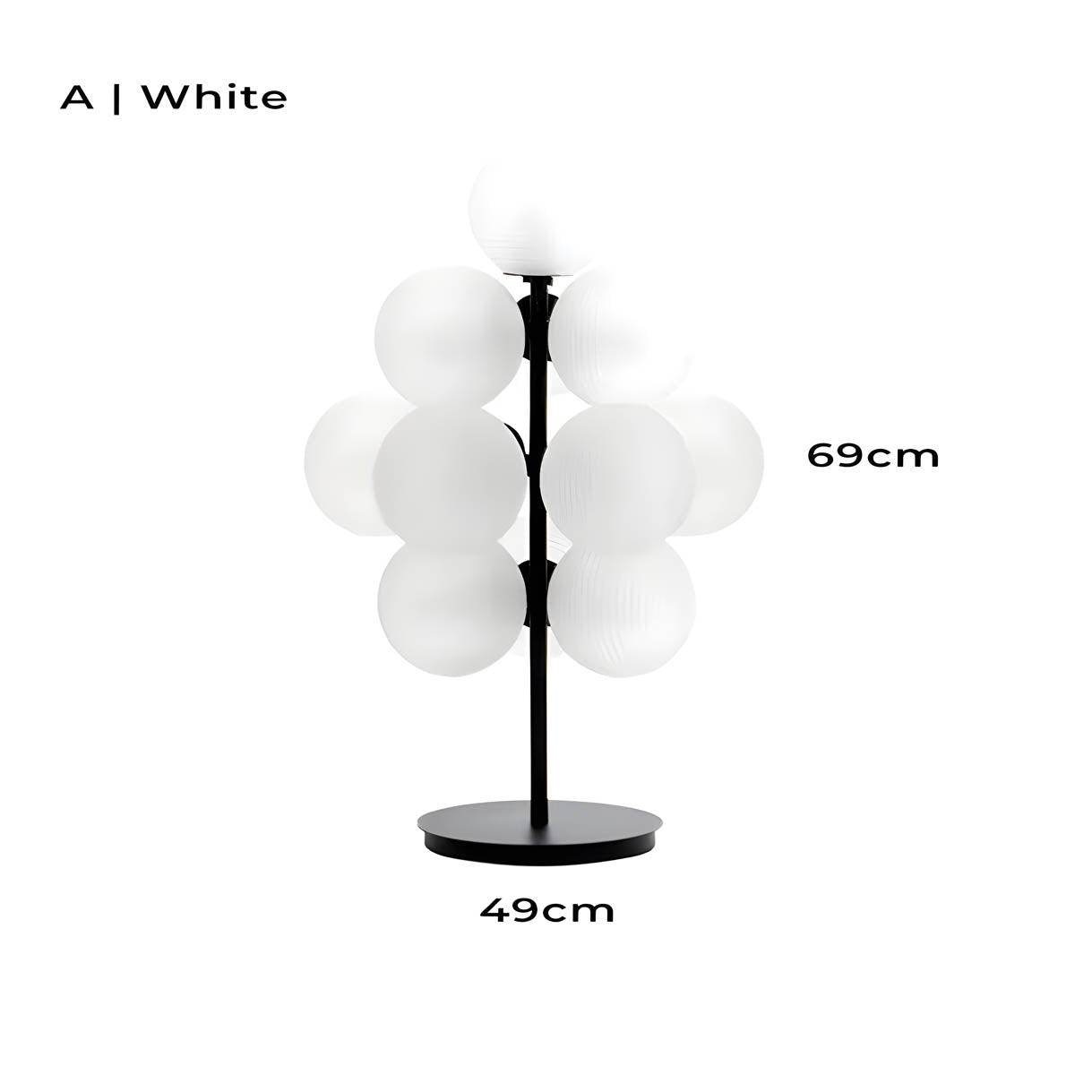 Sorrel Form Glass Floor Lamp — gallery image 19