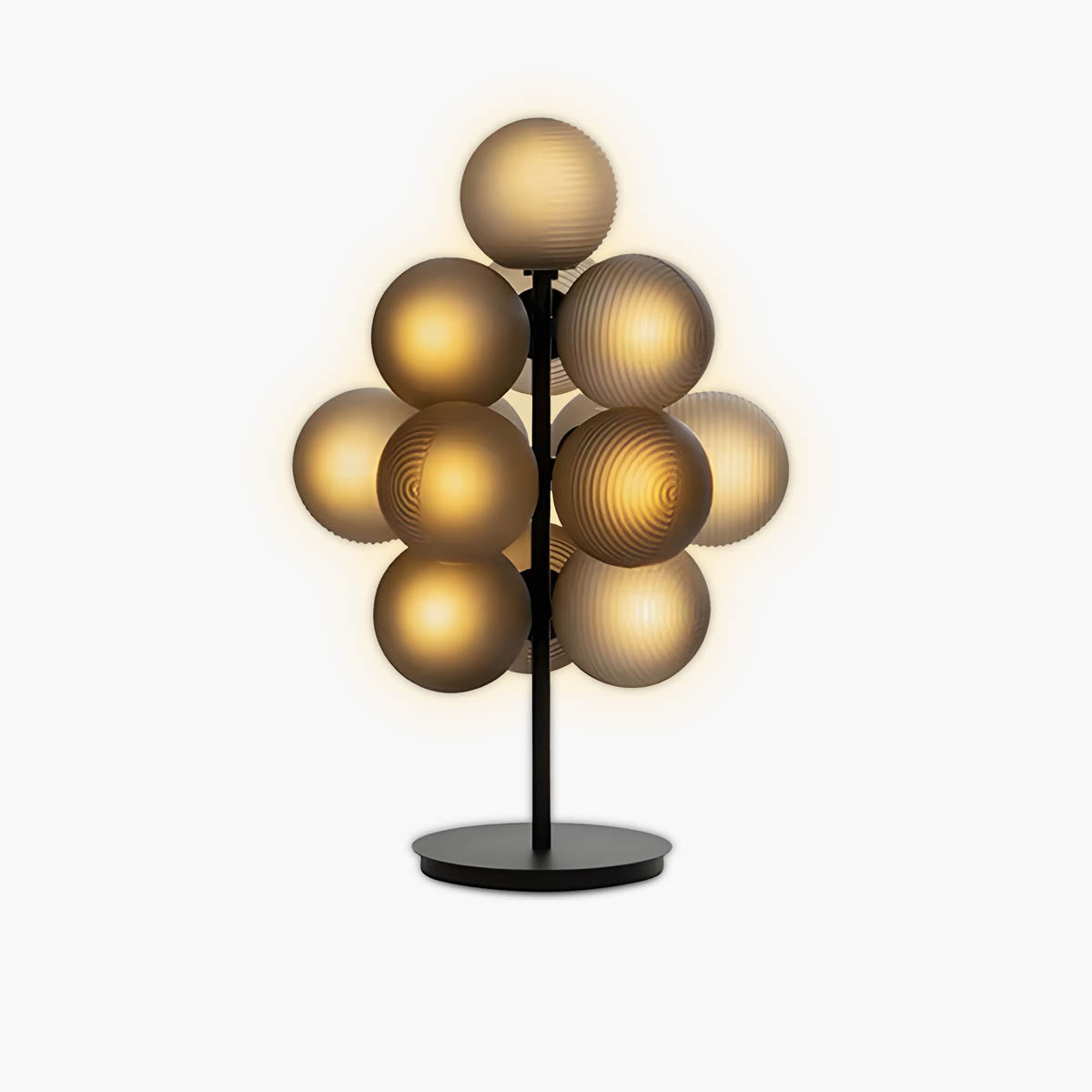 Sorrel Form Glass Floor Lamp — gallery image 1