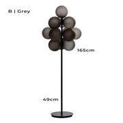 Sorrel Form Glass Floor Lamp — gallery image 21