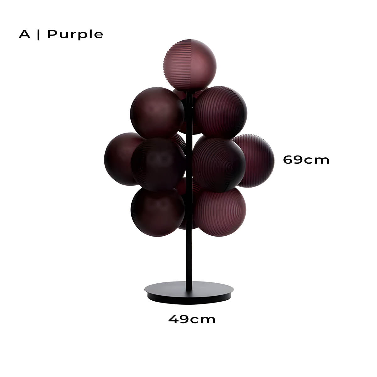 Sorrel Form Glass Floor Lamp — gallery image 20
