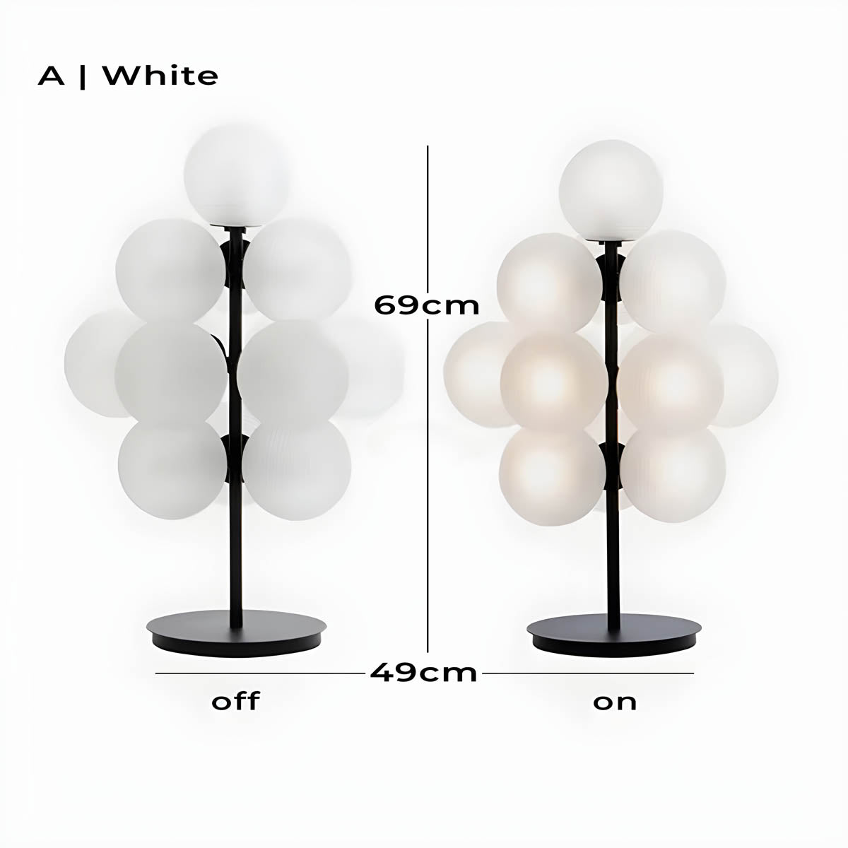 Sorrel Form Glass Floor Lamp — gallery image 13