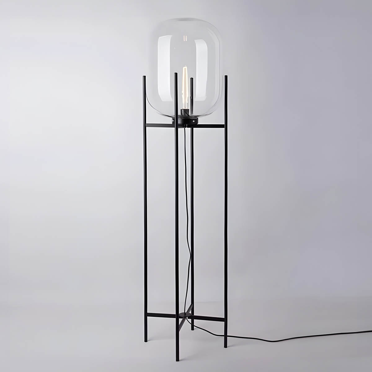 Reed Form Glass Floor Lamp — gallery image 11