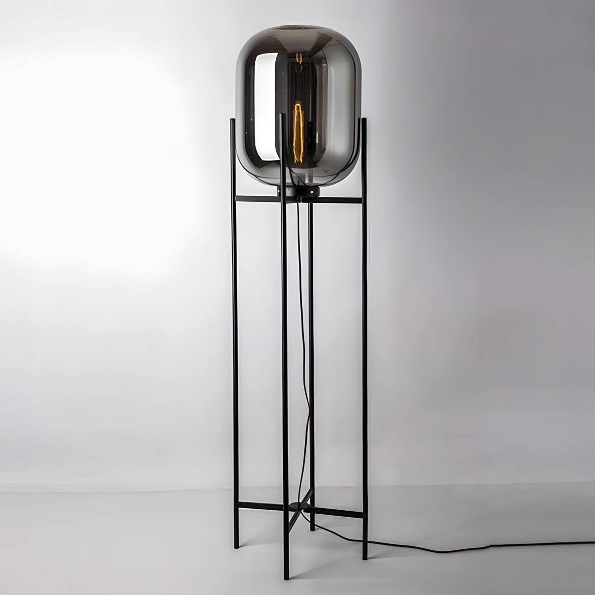 Reed Form Glass Floor Lamp — gallery image 12