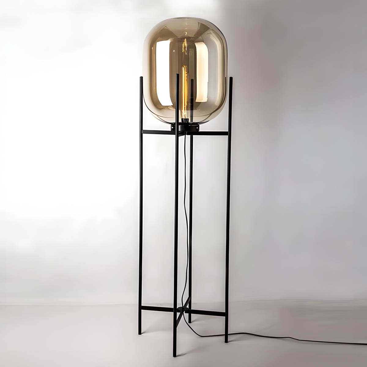 Reed Form Glass Floor Lamp — gallery image 13