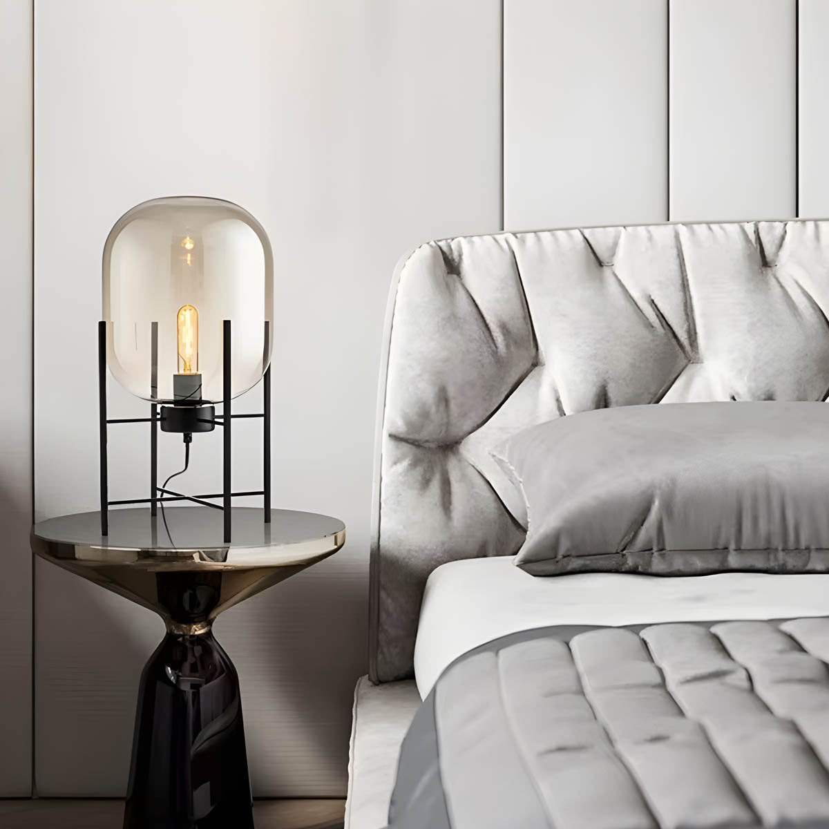 Reed Form Glass Floor Lamp — gallery image 7