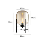 Reed Form Glass Floor Lamp — gallery image 22