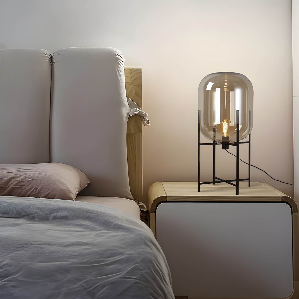 Reed Form Glass Floor Lamp — gallery image 5