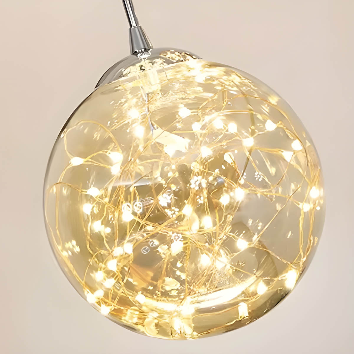 Fenwick Form Glass Chandelier — gallery image 11