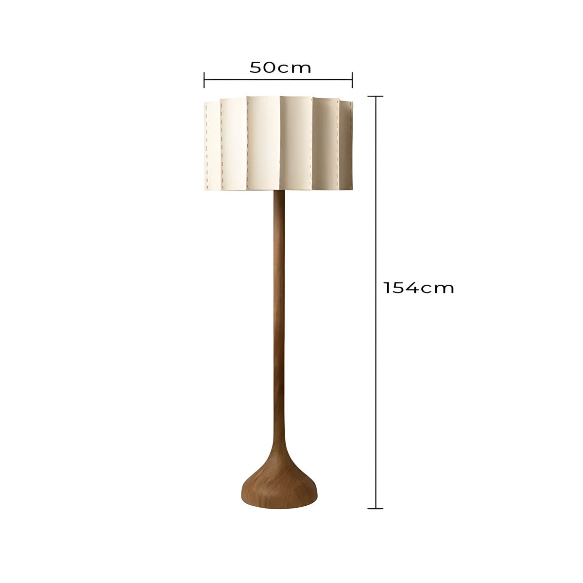 Marlow Form Wood Floor Lamp — gallery image 16