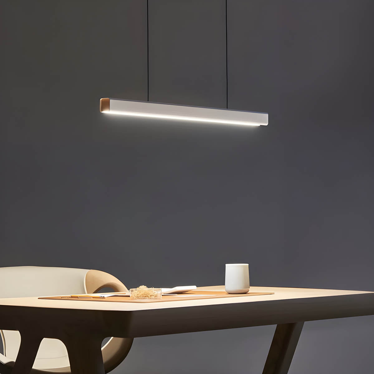 Brier Form Wood Pendant Light — gallery image 8
