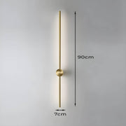 Birch Form Aluminum Wall Sconce — gallery image 32