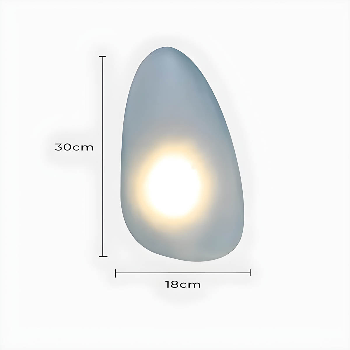 Sequoia Form Glass Wall Sconce — gallery image 16