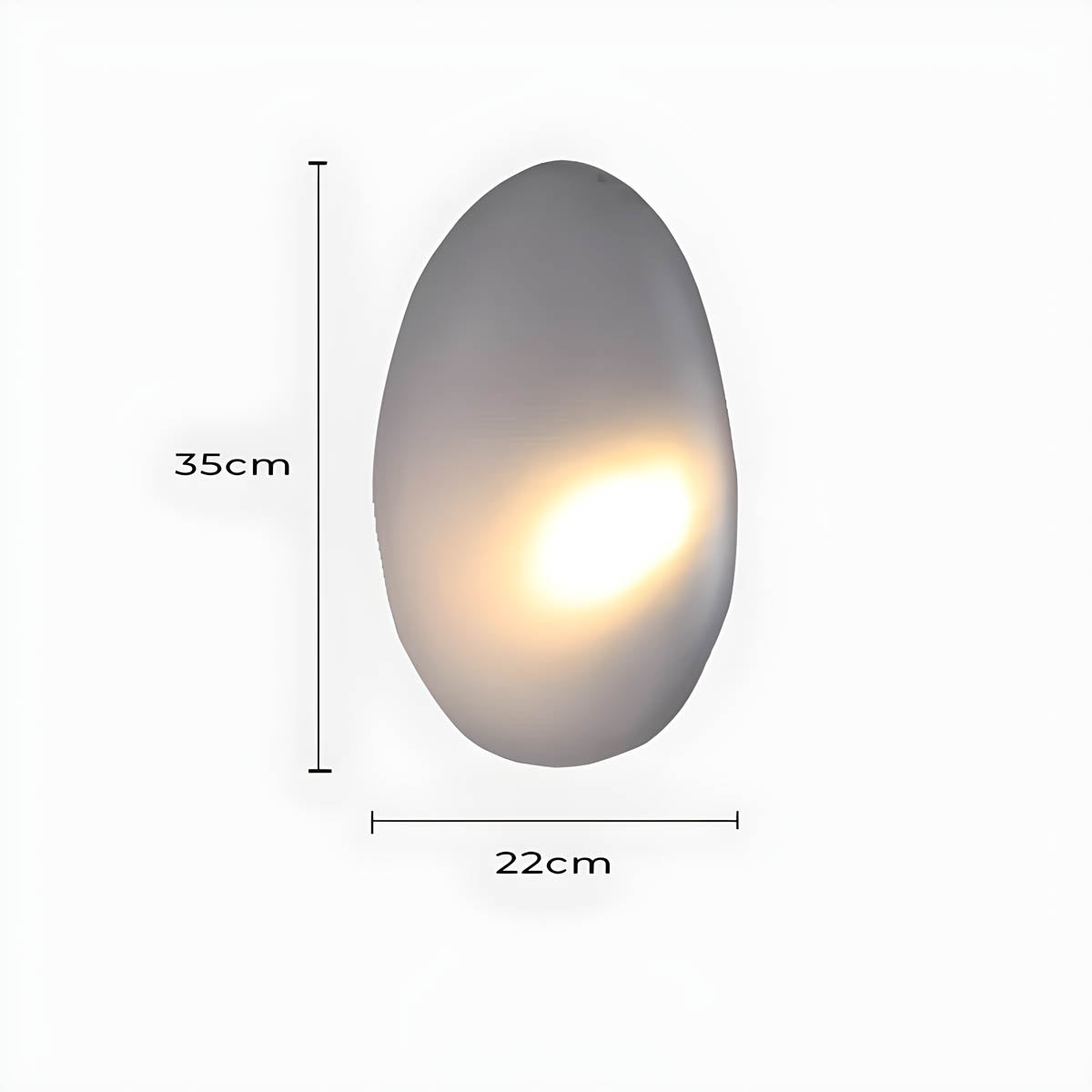 Sequoia Form Glass Wall Sconce — gallery image 17