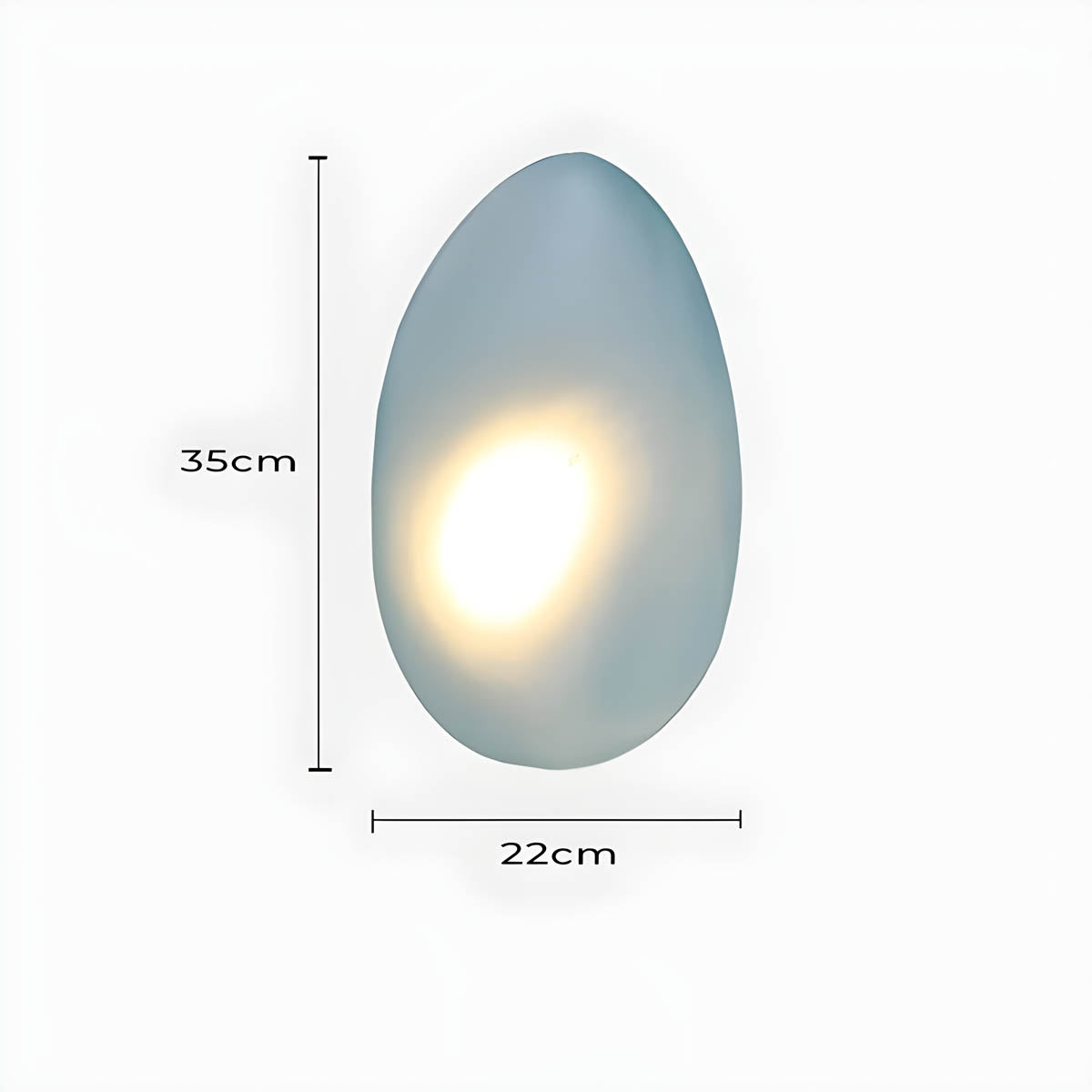 Sequoia Form Glass Wall Sconce — gallery image 22