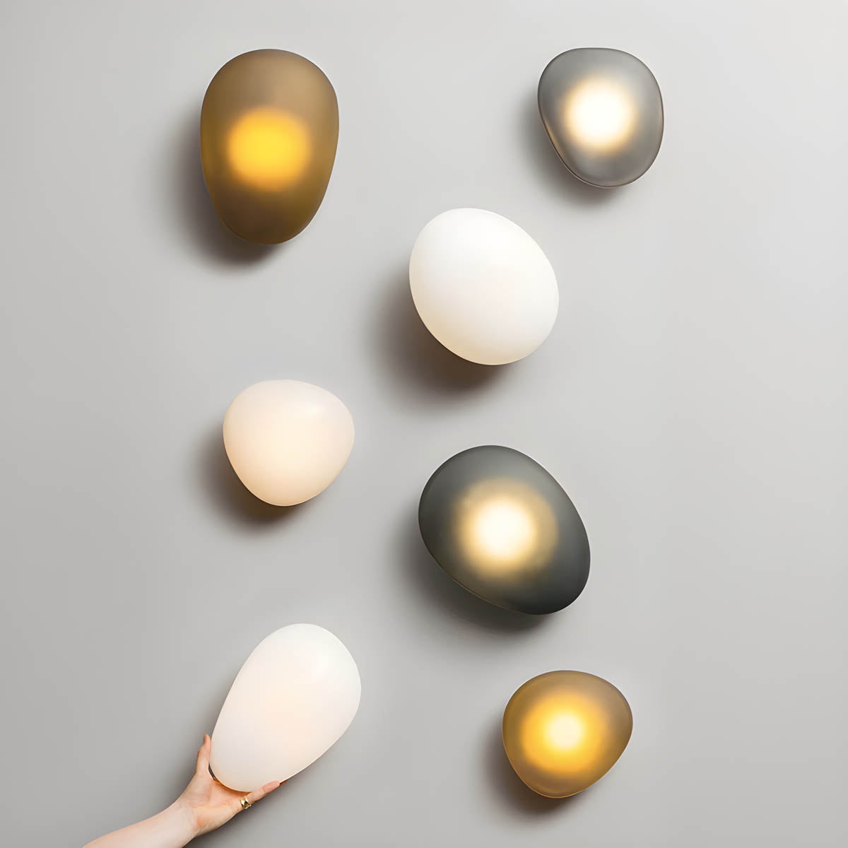 Sequoia Form Glass Wall Sconce — gallery image 10