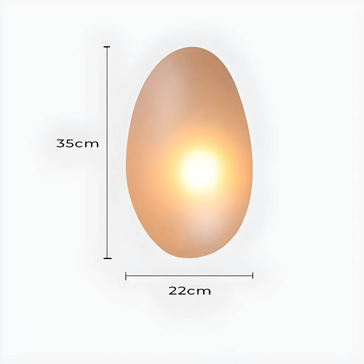 Sequoia Form Glass Wall Sconce — gallery image 24