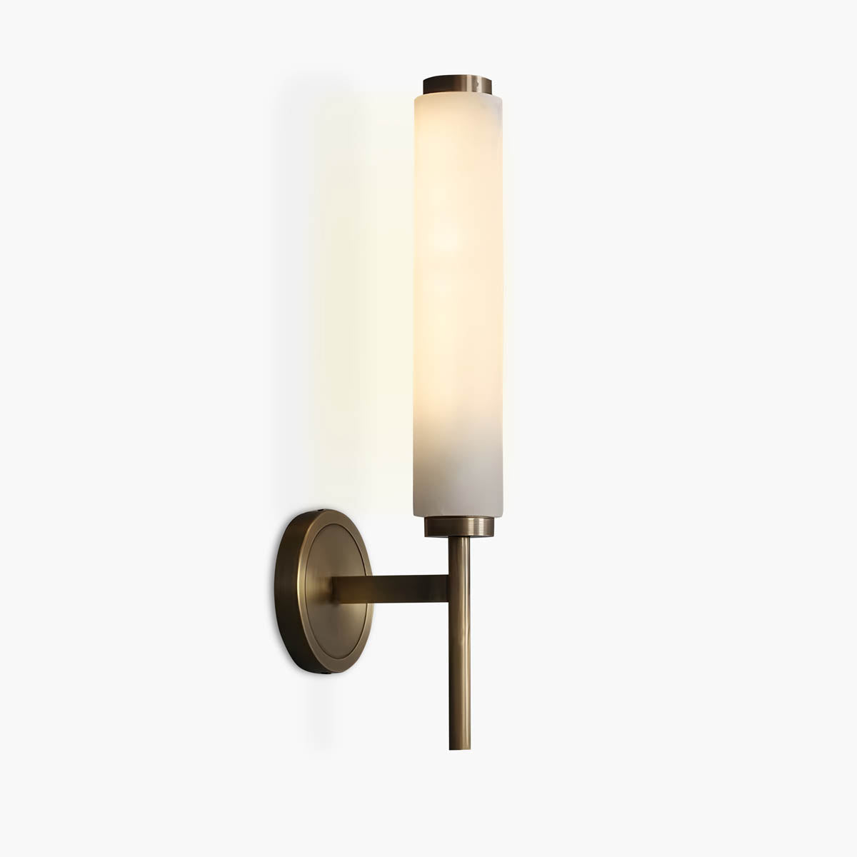 Clover Form Marble Wall Sconce — gallery image 1
