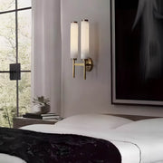 Clover Form Marble Wall Sconce — gallery image 2