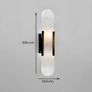 Hazel Form Marble Wall Sconce — gallery image 9