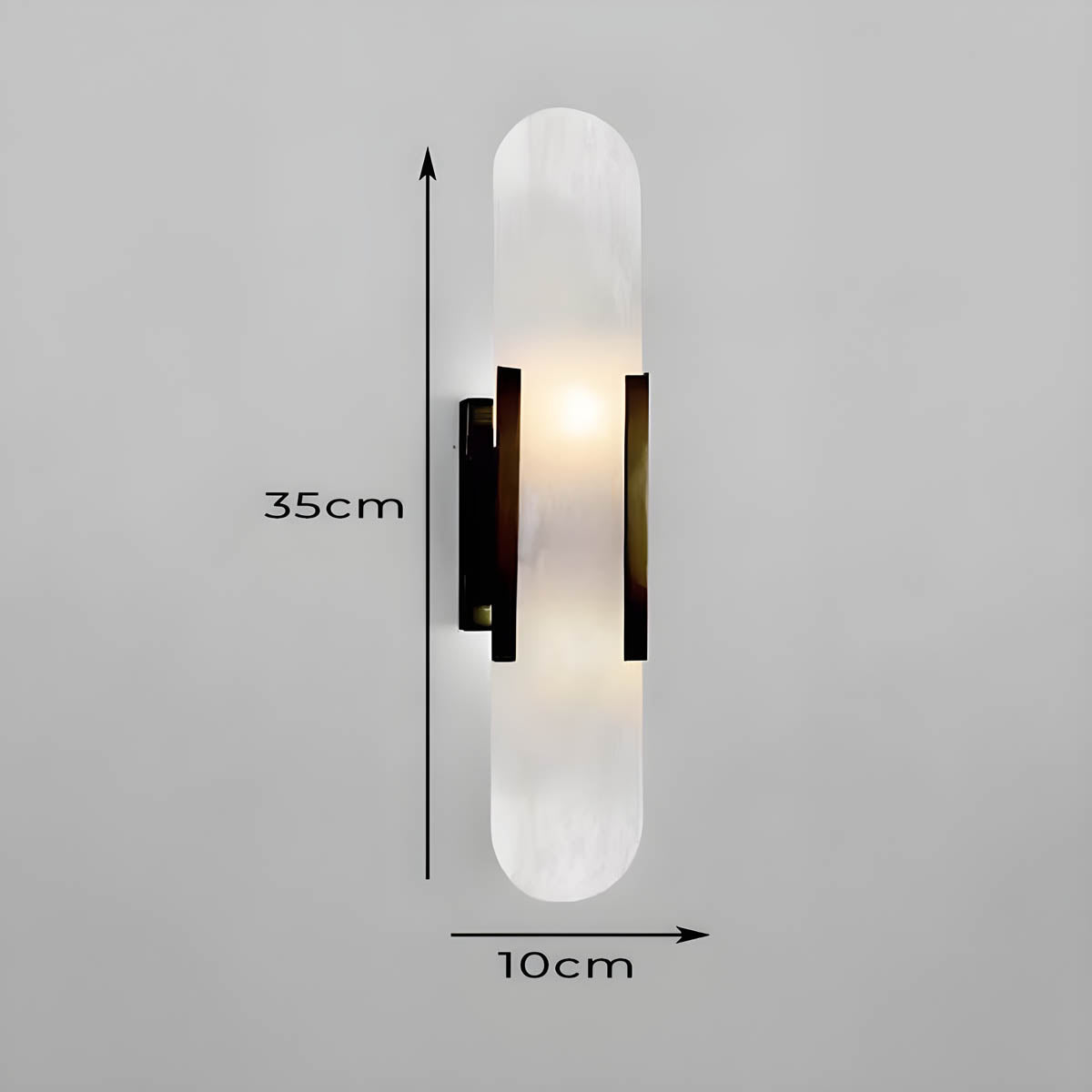 Hazel Form Marble Wall Sconce — gallery image 9